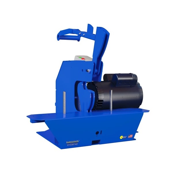 CLEAN-CUTS Hydraulic Hose Saw, Bench Mount, 14", 5 HP, 220VAC, 1 Phase